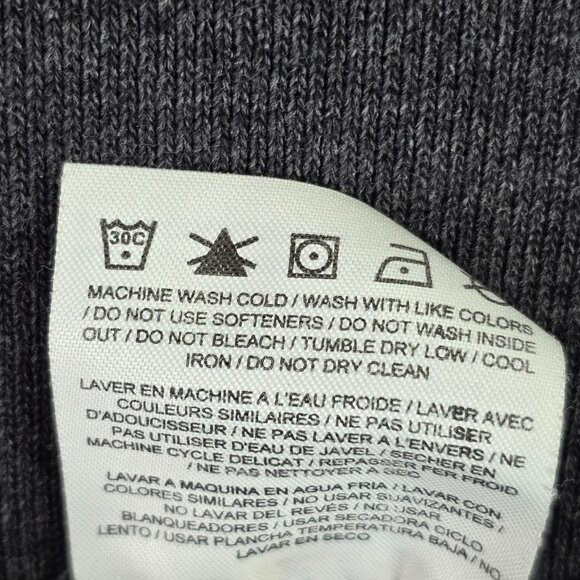 Mens Nike Golf Dri Fit 1/4 Zip Gray Pullover Sweater Cotton Polyester Blend L - Picture 9 of 9